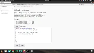 CodingJS CodingBat String-2 -prefixAgain Javascript solution