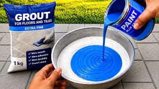 Mix GROUT with PAINT and discover a FORMULA that could be worth MILLIONS of DOLLARS!
