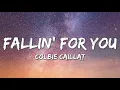 Fallin' For You - Colbie Caillat (Lyrics)