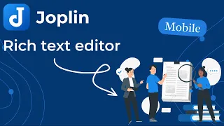 Rich text editor - Joplin mobile
