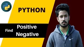 21 Python Bangla Tutorial for Beginners Find Negative Positive Number in Python Python