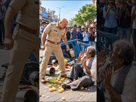 गरीब काका को पुलिस वाले ने पीटा 😢 फिर Deep ने लिया एक्शन 🔥 #youtubeshorts #emotionalstory