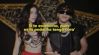 Kenia Os & Xavi - Malas Mañas (Letra)