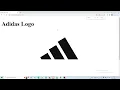 How to design the Adidas Logo Using Only HTML and CSS - Mind error
