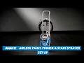 Avanti Airless Paint Primer Stain Sprayer Kit Set Up
