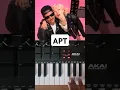 Download Lagu APT piano cover (Ringtone) #apt #brunomars #rosé #ringtone #piano #tutorial #short #akaimpkmini