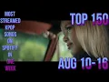 Download Lagu TOP 150 MOST STREAMED KPOP SONGS IN ONE WEEK OF AUG 10-16