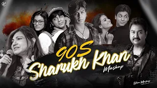 90s srk romantic mashup best of shah rukh khan 90s nostalgia old is gold hindi love songs