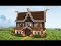 Minecraft How to Build a Medieval House Minecraft Tutorial