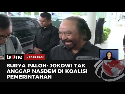 Tidak Diundang ke Istana, Surya Paloh: Presiden Tak Anggap Nasdem Lagi