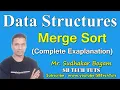 Merge Sort with Example Complete Explanation Merge Sort Data Structures