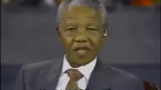 نيلسون مانديلا والقذافي 