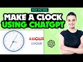 ChatGPT Create a Digital Clock with ChatGPT