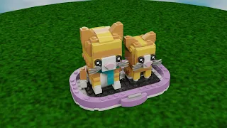 Ginger Tabby and Kitten - 40480 - Brickheadz