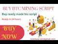 Buy btc mining script cloud mining script