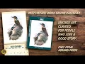 Asgard Press 2027 Vintage Birds Deluxe Wall Calendar