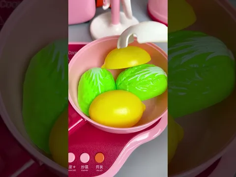 Satisfying Toy Cooking ASMR 🍳 | Miniature Food Sounds for Kids! #Shorts
