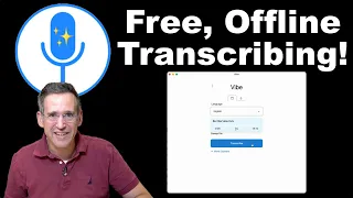 vibe is a free open source offline multi platform transcription app 