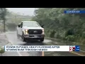 Power outages heavy flooding after storms in Hawaii