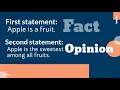 Difference between fact and opinion Ano nga ba talaga