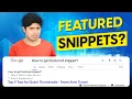 How To Get Featured Snippets What Are Featured Snippets in Google Search Results
