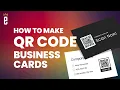 How to Create a QR Code for Business Cards that Shares Your vCard Contact Details