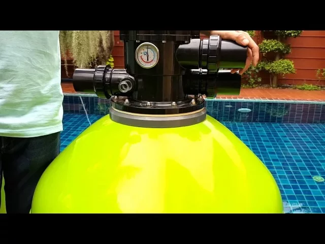ถังกรองทราย EMAUX Volumetric TMG500  20" Top Mount Valve 1.5" Flowrate 10 m3/h