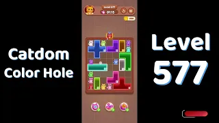 Catdom Color Hole Level 577 Screenshot