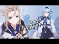 Lagu Eula and Albedo Twixtor - Shadows Amidst Snowstorms || Genshin Impact 2.3 Trailer