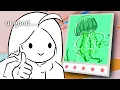 Artist vs Roblox Speed Draw ONE Color Challenge