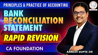 CA FOUNDATION I ACCOUNT REVISION I BRS I FOR DEC-23 I BY RAMESH GUPTA SIR