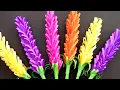 How to make Beautiful lavender paper flowers | Very Easy DIY Crafts