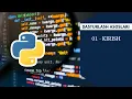 01 - Dars Python Nima Dasturlashga Kirish