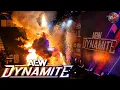 AEW FANS CHANT WE CAN T SEE SH T AFTER MASSIVE PYRO BLUNDER
