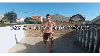 DAY 21 25 MIN FAT BURNER WORKOUT TOTAL BODY CIRCUIT 