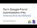 How to use Form Approvals Turn Google Form submissions into approval workflows English Tutorial