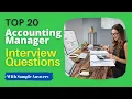 Accounting Manager Interview Questions and Answers for 2025