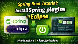 1 - Spring Boot Tutorial Install Spring plugins in Eclipse