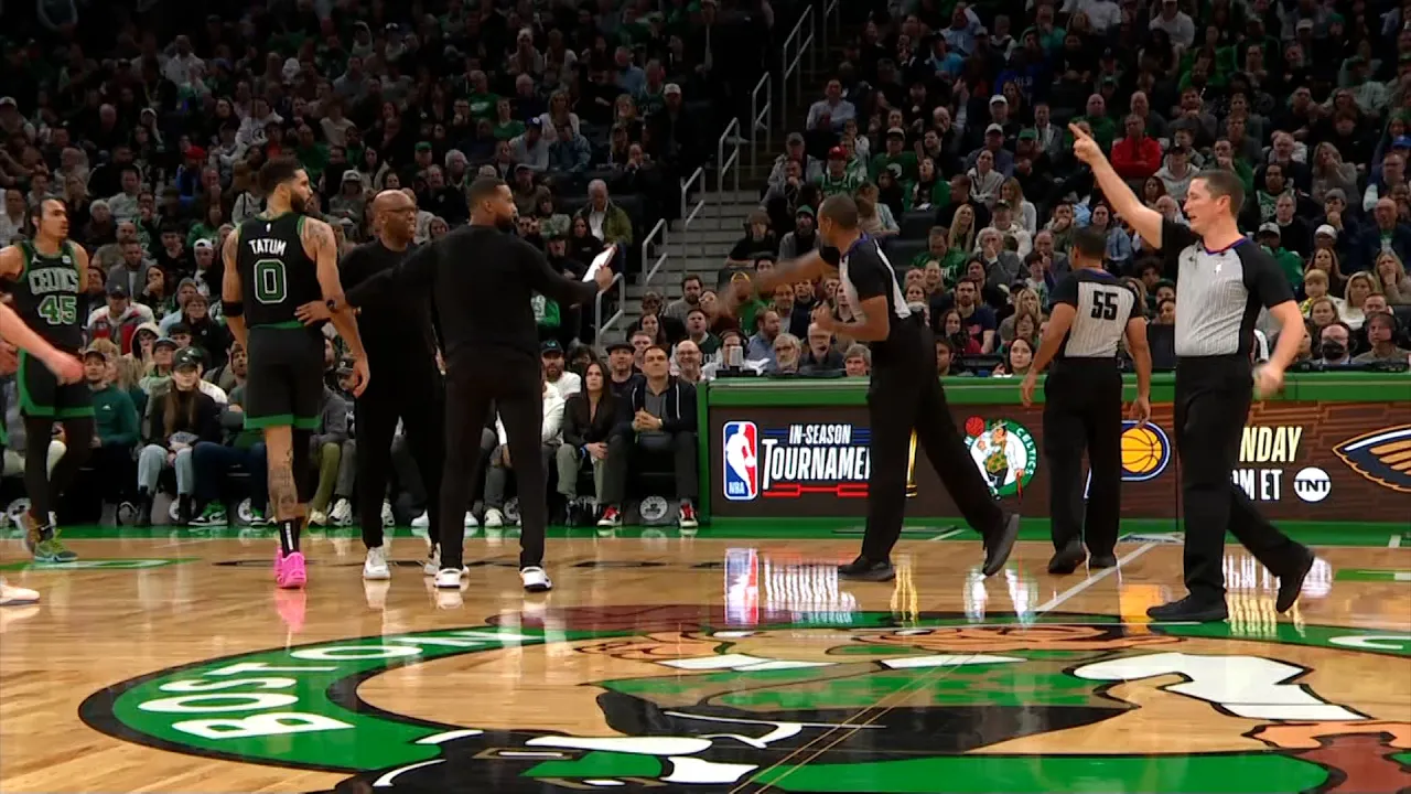 HIGHLIGHTS: Jayson Tatum ejected in third quarter after being charged with second technical foul