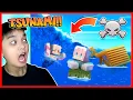 Download Lagu ATUN \u0026 MOMON BERTAHAN DARI TSUNAMI TERBESAR DI MINECRAFT !! Feat @sapipurba