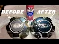 Clean Chrome Plated Center Caps - Gloss Ford Ranger