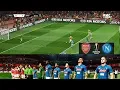 PES 2019 Realistic Highlight: Arsenal vs Napoli  | UEFA  Europa League 2019