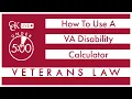 How to Use a VA Disability Calculator