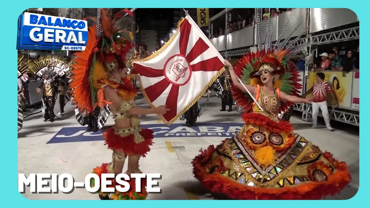 Carnaval de Joaçaba e Herval d’Oeste é uma referência no Sul do Brasil