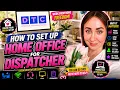 How to set up the perfect home office for a freight dispatcher