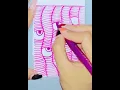 How to draw Pattern for Doodling Easy Eye Zentangle art for beginners Zentangle art
