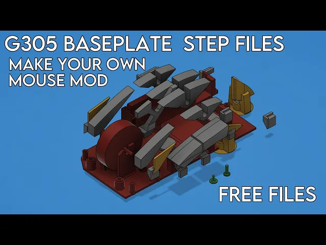 Logitech G305 Baseplate + Components video thumbnail