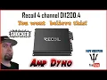 Recoil Amp Dyno review 4 channel DI1200 4 car amplifier DI 1200 4
