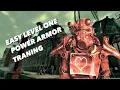 Fastest Power Armor Training in Fallout 3