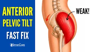 Do THIS to Fix Anterior Pelvic Tilt (FAST & EASY!)